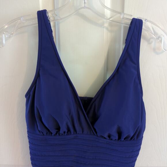 Aqua Green Swimsuit, One Piece, L - Picture 2 of 7